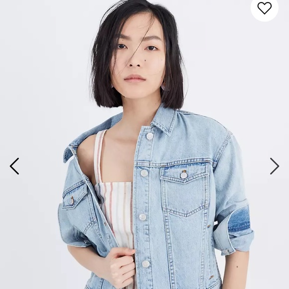 Madewell Jackets & Blazers - Madewell “Boxy-Crop” Denim Jacket
